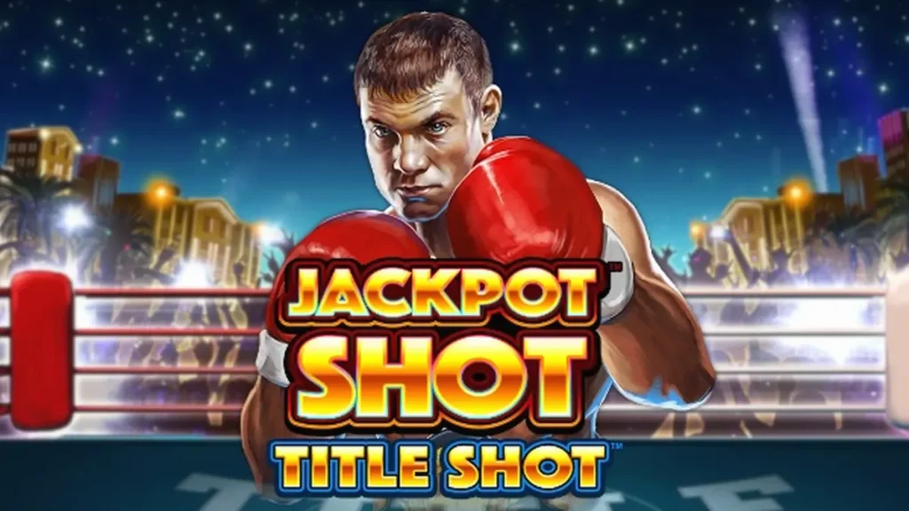 Title Shot سلاٹ گیم کا ایک منظر